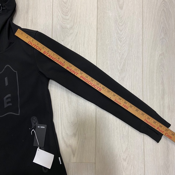 Ride Snowboard Warp Softshell Black Sweatshirt Mens Small - Picture 10 of 12